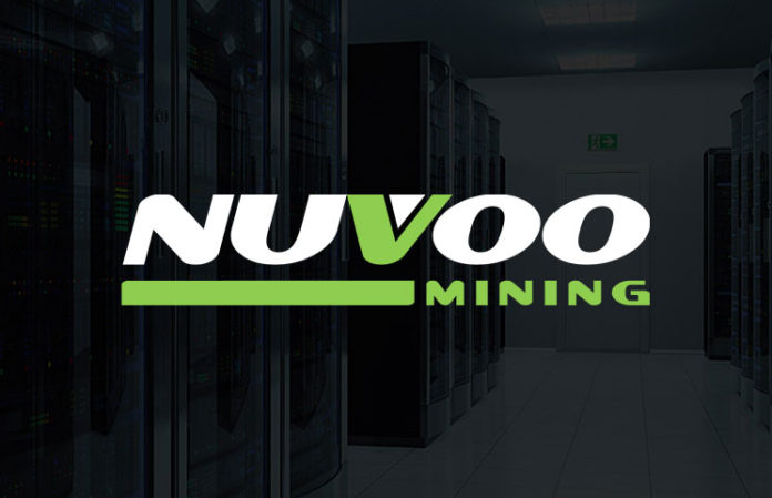Nuvoo Mining website interface